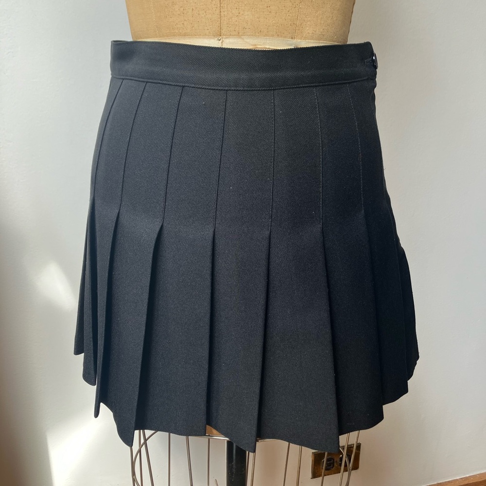 American Apparel M black tennis skirt